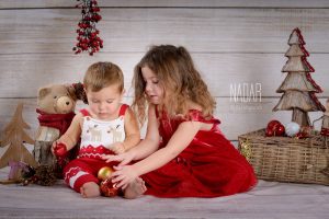 servizio fotografico bambini natale